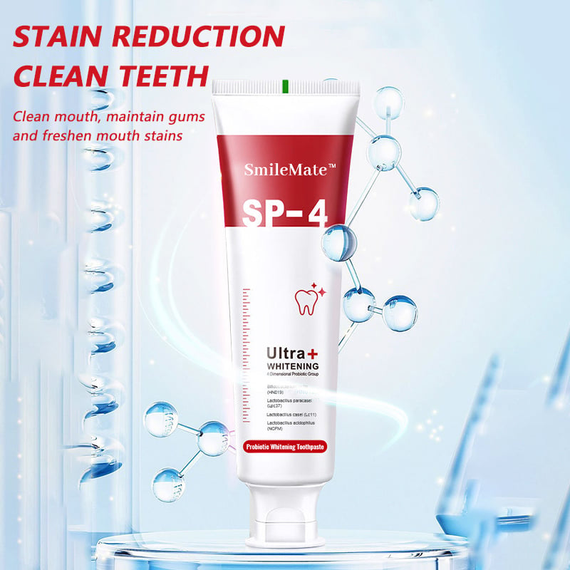 2023 HOT SALE - SmileMate™ SP-4TM Probiotic Whitening Toothpaste