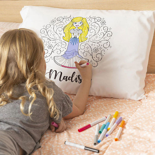 🔥Last Day Promotion- SAVE 70% color your own world map pillowcase