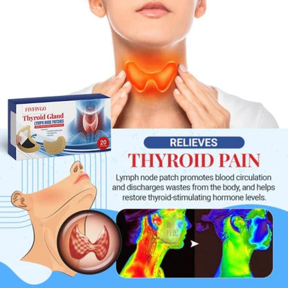 Fivfivgo™ Patches on the lymph nodes of the thyroid gland