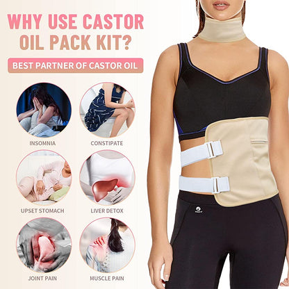 Castor Oil Pack Compress