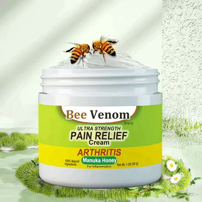 Seurico™ 🐝 New Zealand Bee Venom Joint Bee Venom Pain and Bone Healing Cream (New Zealand Bee Extract - Specializes in Orthopedic Diseases and Arthritis Pain—— Limited time discount 🔥 last day)
